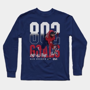 Alex Ovechkin Washington 2nd All Time Goals Long Sleeve T-Shirt